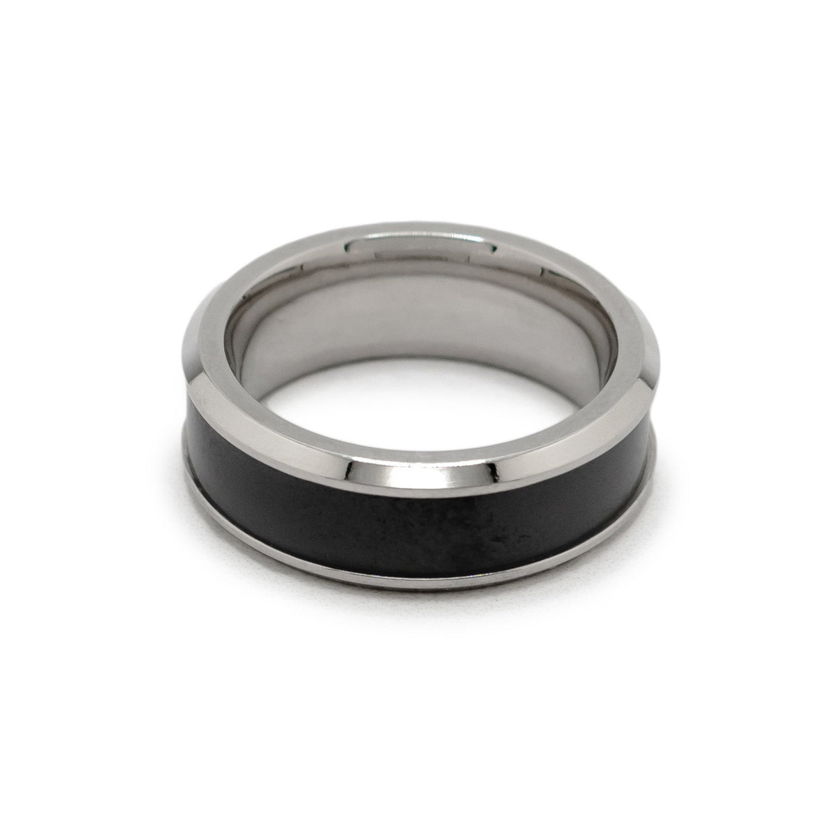Xerxes Titanium Reverse Inlay Ring