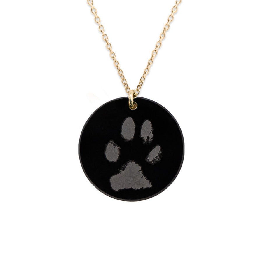 Free Standing Black Diamond - Pets Pendant