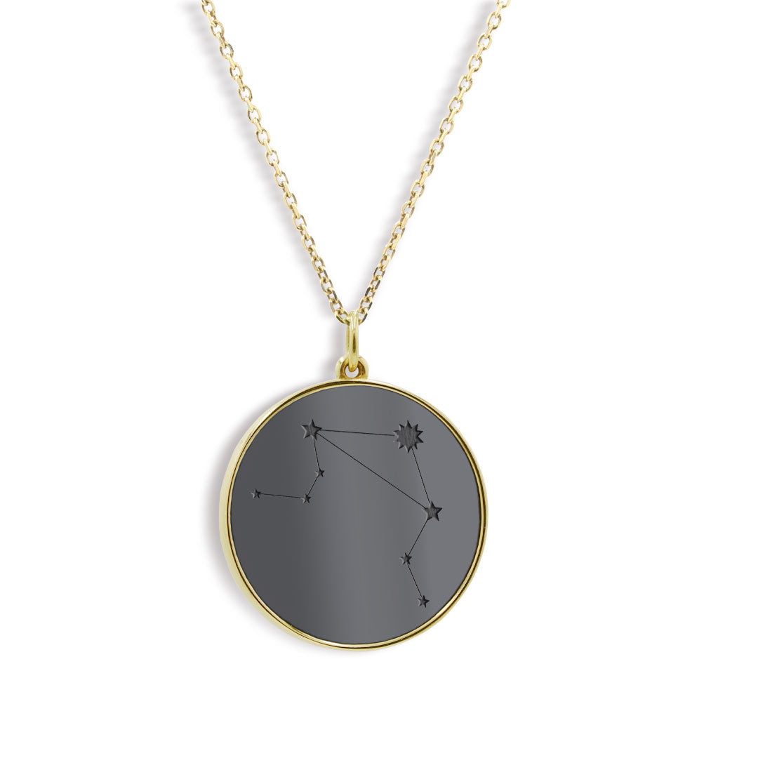 Elysium Black Diamond® Pendants - Libra Constellation