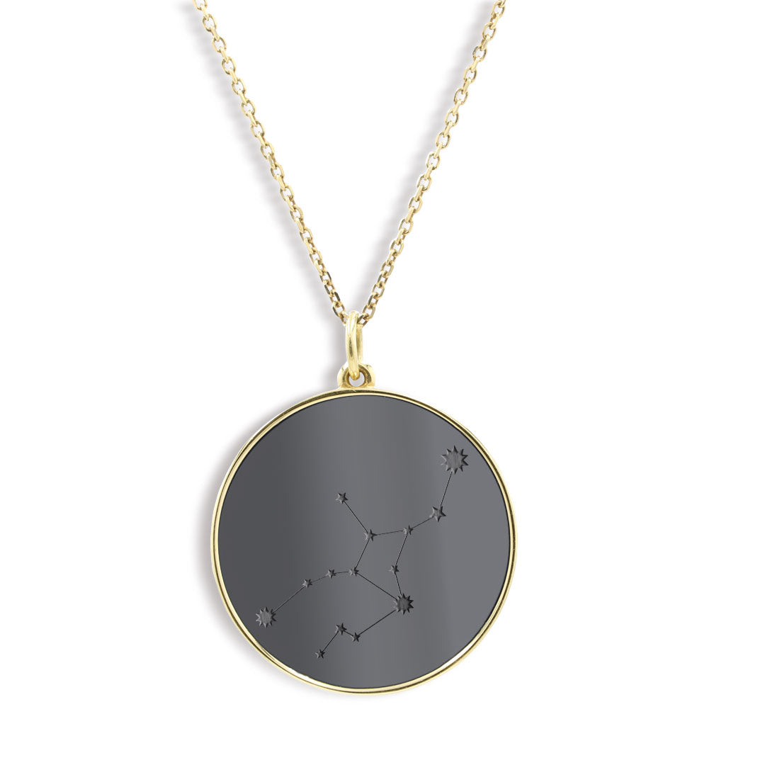 Elysium Black Diamond® Pendants - Virgo Constellation